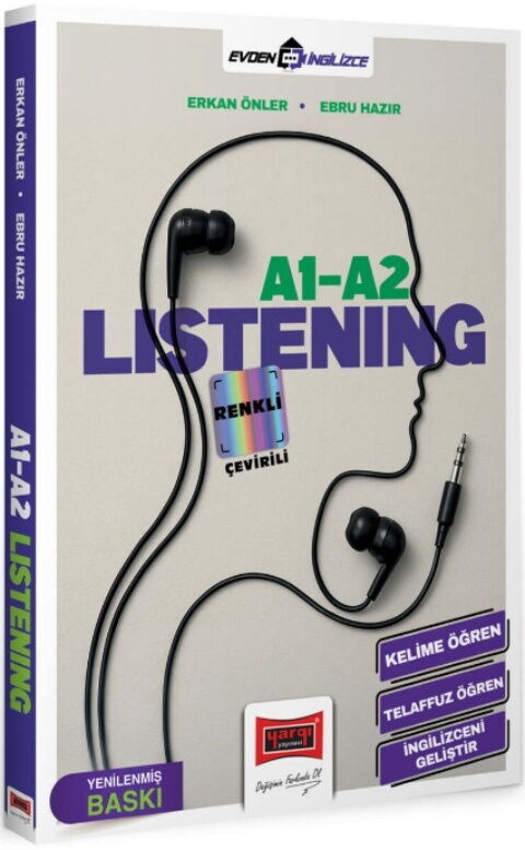 Yargı Yayınları A1 A2 Listening Renkli Çevirili