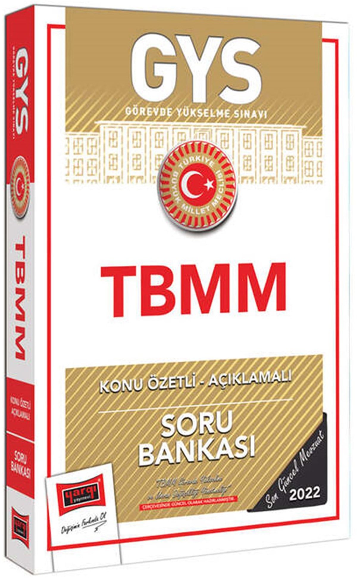 Yargı Yayınları GYS TBMM Görevde Yükselme Sınavı Konu Özetli Açıklamalı Soru Bankası