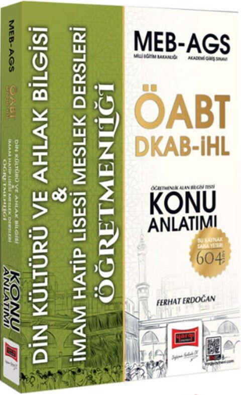 Yargı Yayınları MEB AGS ÖABT DKAB İHL Din Kültürü ve Ahlak Bilgisi Öğretmenliği Konu Anlatımı