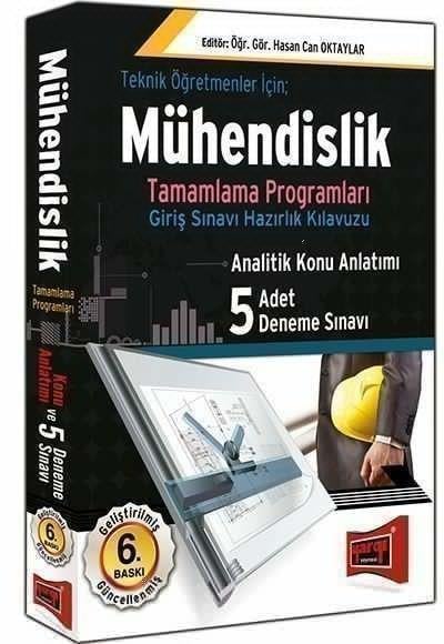 Yargı Yayınları Mühendislik Tamamlama Programları Analitik Konu Anlatımlı 5 Adet Deneme Sınavı