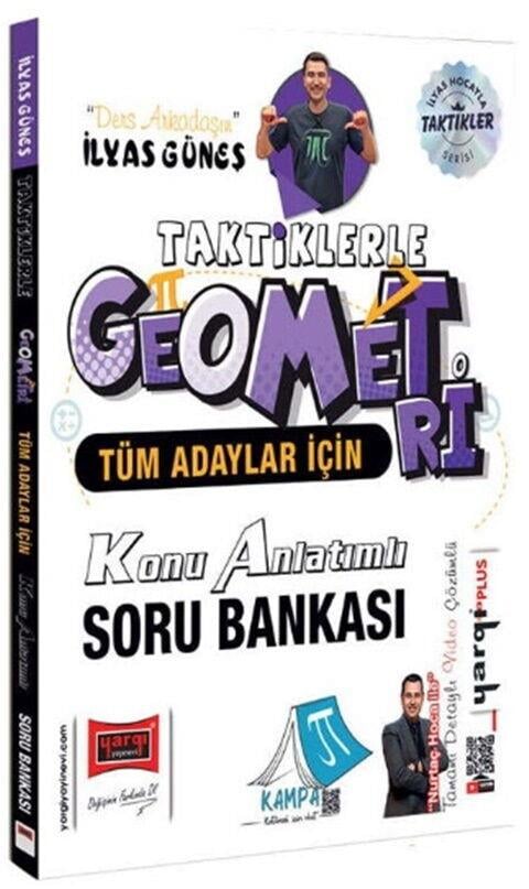 Yargı Yayınları Tüm Adaylar İçin Taktiklerle Geometri Konu Anlatımlı Soru Bankası