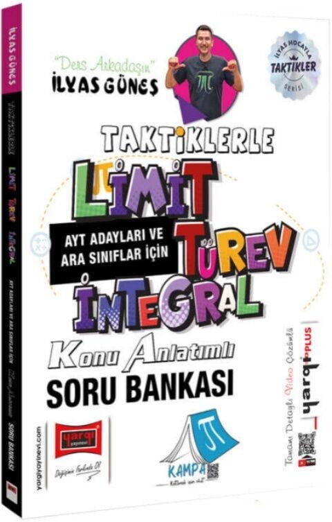 Yargı Yayınları Tüm Adaylar İçin Taktiklerle Limit Türev İntegral Konu Anlatımlı Soru Bankası