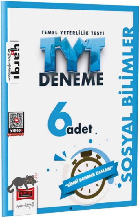 Yargı Yayınları TYT Sosyal Bilimler 6 Deneme