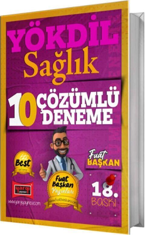Yargı Yayınları YÖKDİL Sağlık Çözümlü 10 Deneme