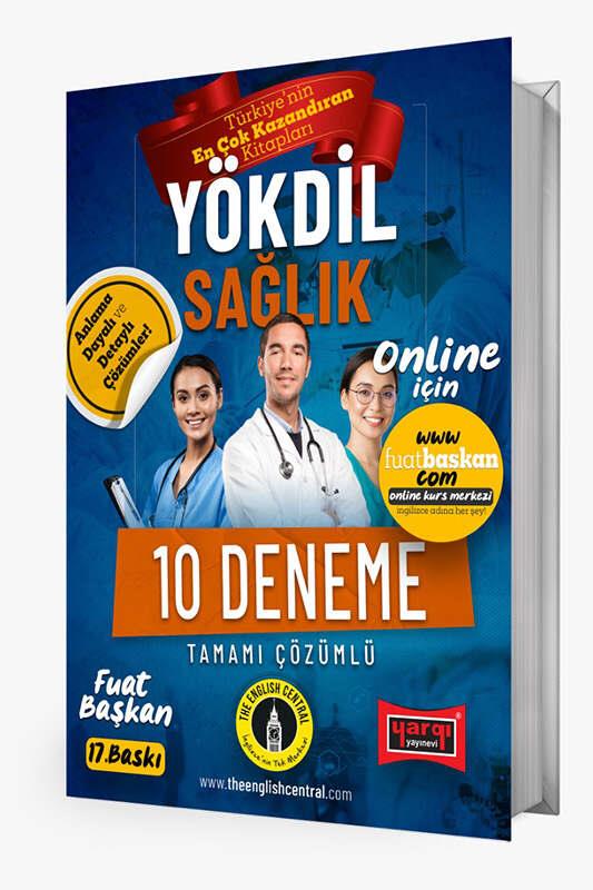 Yargı Yayınları YÖKDİL Sağlık Tamamı Çözümlü 10 Deneme 16.Baskı