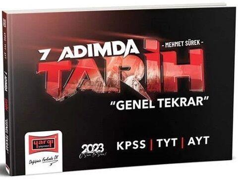 Yargı Yayınları 2023 KPSS 7 Adımda Tarih Genel Tekrar