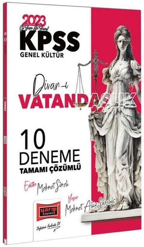 Yargı Yayınları 2023 KPSS Divanı Vatandaşlık Tamamı Çözümlü 10 Deneme