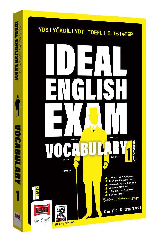 Yargı YDS YÖKDİL YDT TOEFL IELTS eTep Ideal English Exam Vocabulary 1 Orta Düzey