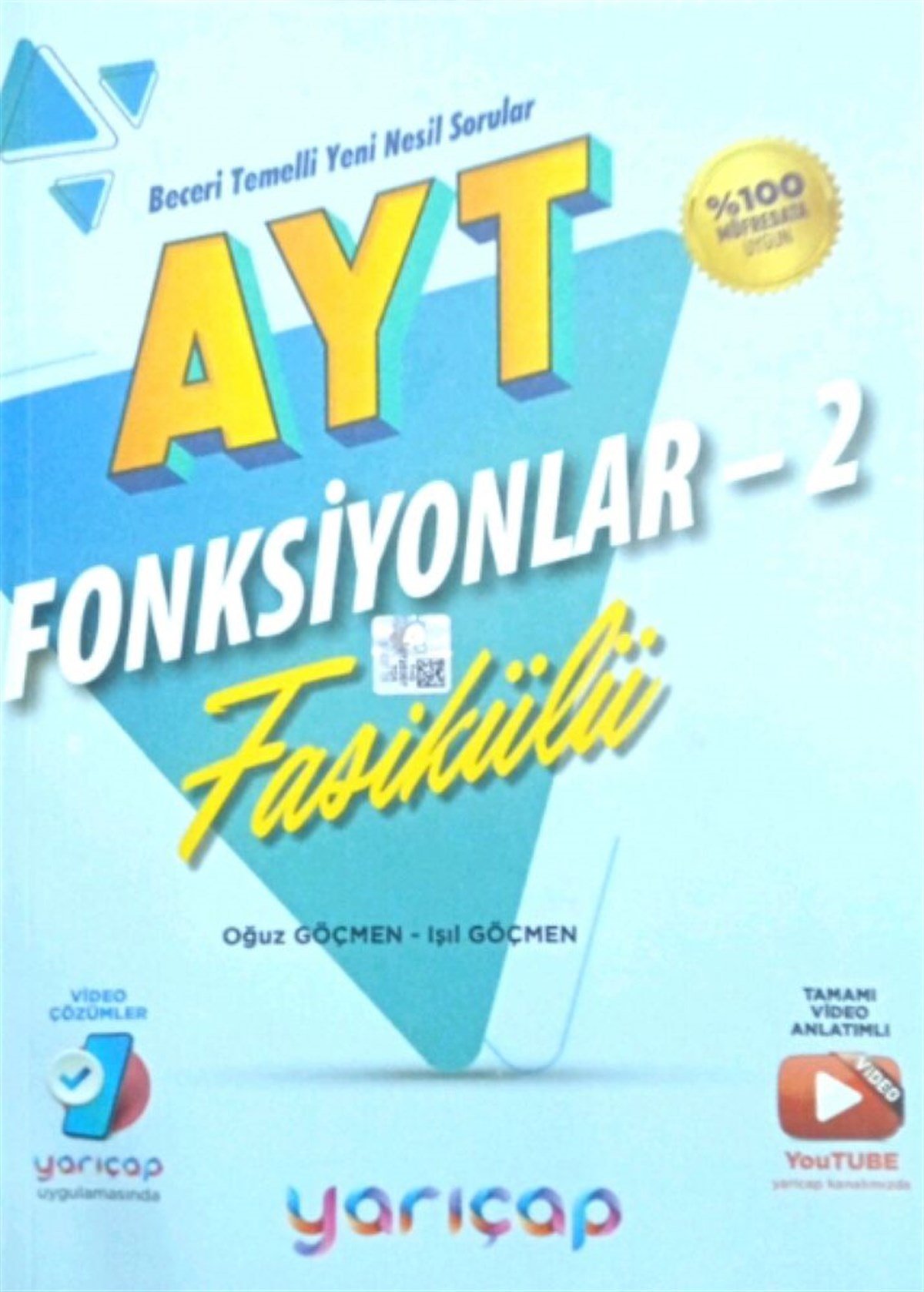 Yarı Çap Yayınları AYT Fonksiyonlar 2 Fasikülleri