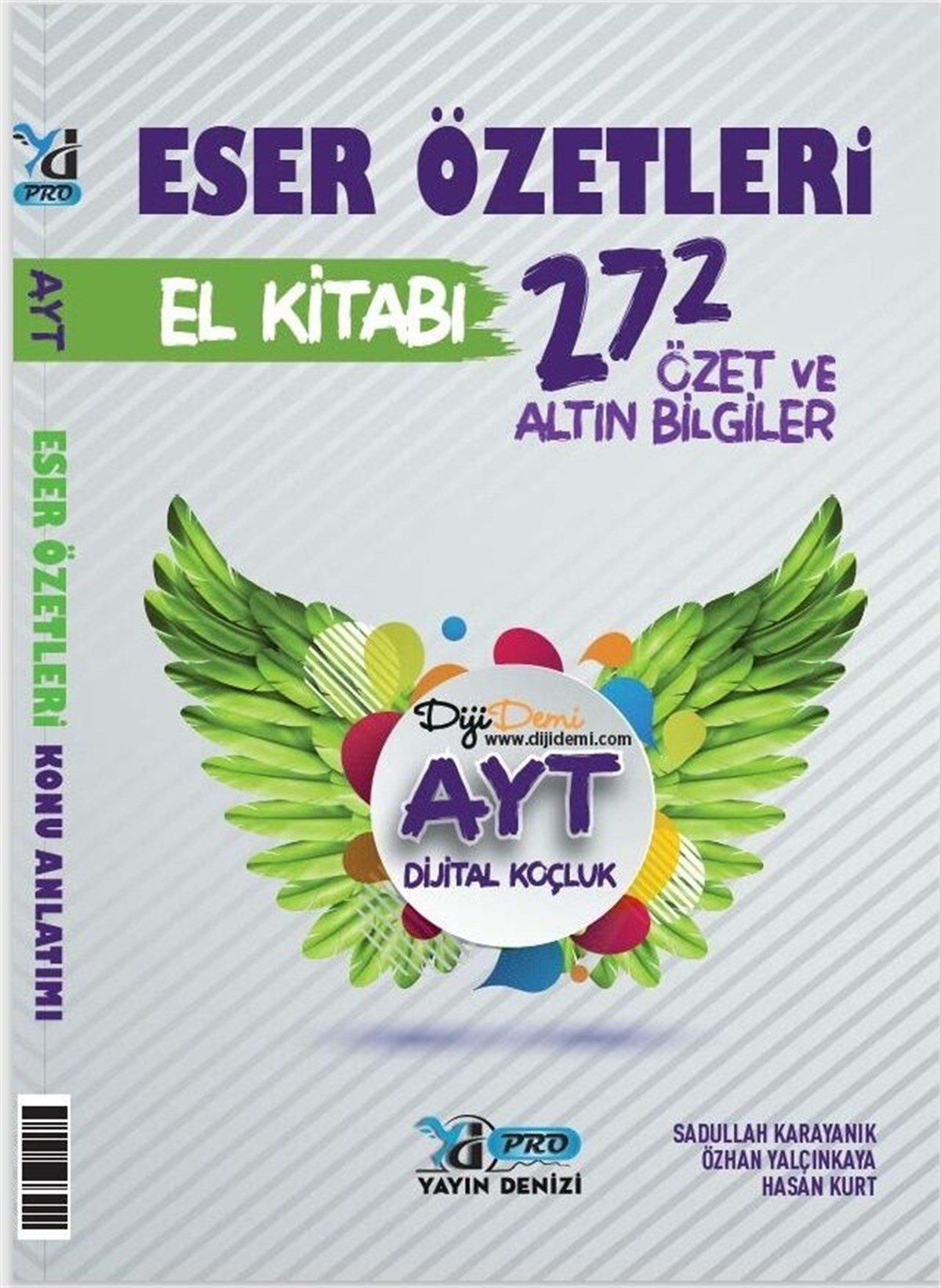Yayın Denizi AYT Eser Özetleri Pro El Kitabı
