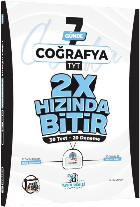 Yayın Denizi TYT Coğrafya 2X Hızında Bitir Deneme