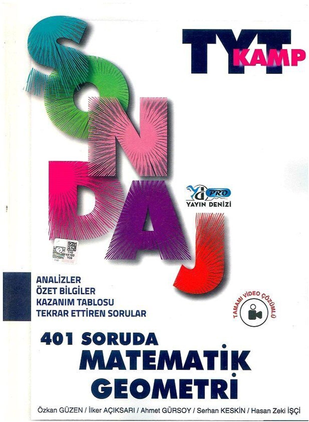 Yayın Denizi TYT Matematik Geometri Pro 401 Soruda Sondaj Kamp