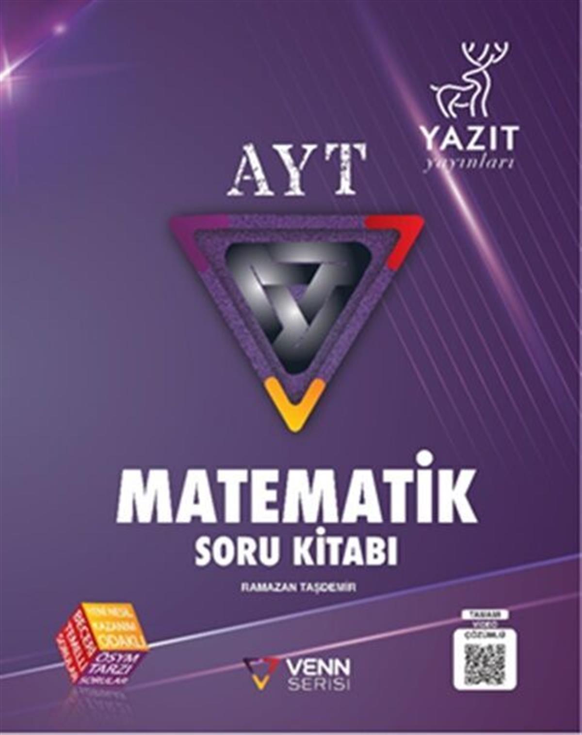 Yazıt Yayınları AYT Matematik Venn Serisi Soru Kitabı