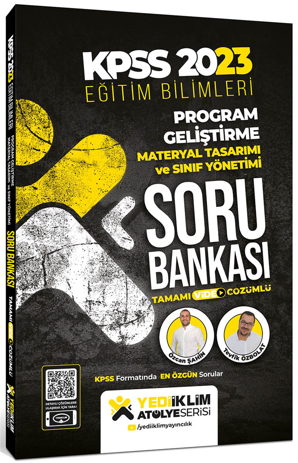 Yediiklim 2023 KPSS EB Atölye Serisi PG Materyal Tasarımı ve Sınıf Yönetimi Video Çözümlü Soru Bankası 
