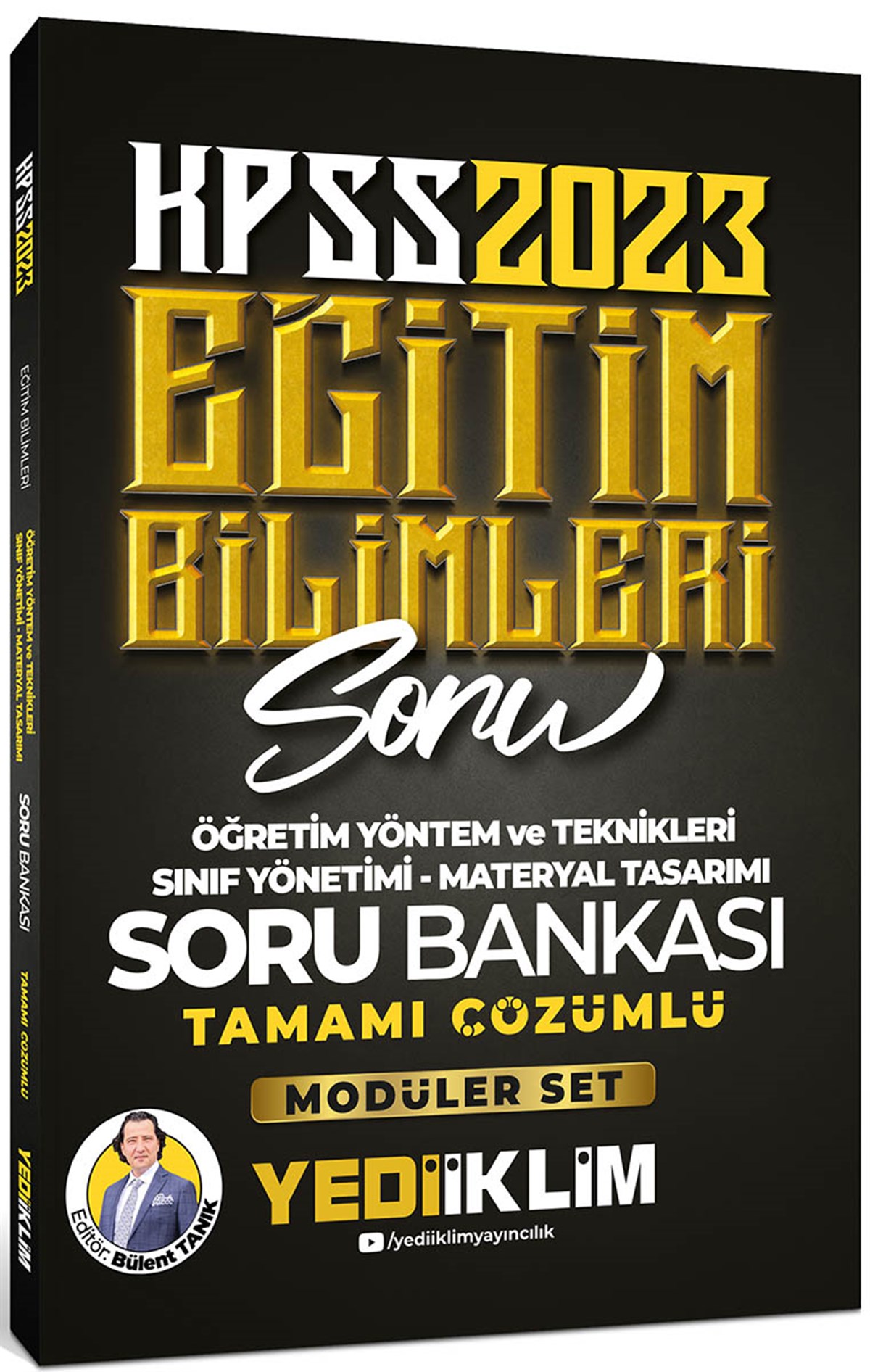 Yediiklim 2023 KPSS Eğitim Bilimleri ÖYT Sınıf Yönetimi-Materyal Tasarımı Soru Bankası 