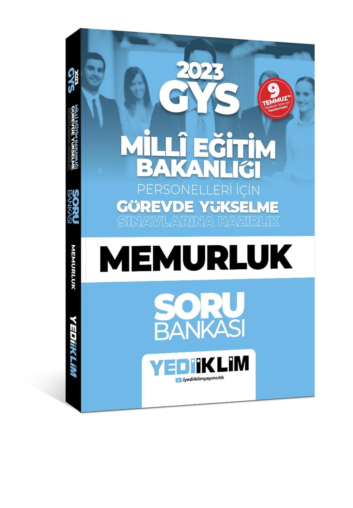 Yediiklim 2023 Milli Eğitim Bakanlığı Görevde Yükselme Sınavı Memurluk Soru Bankası