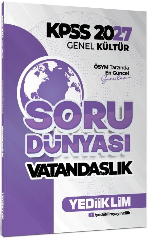 Yediiklim 2027 KPSS Genel Kültür Vatandaşlık Soru Dünyası