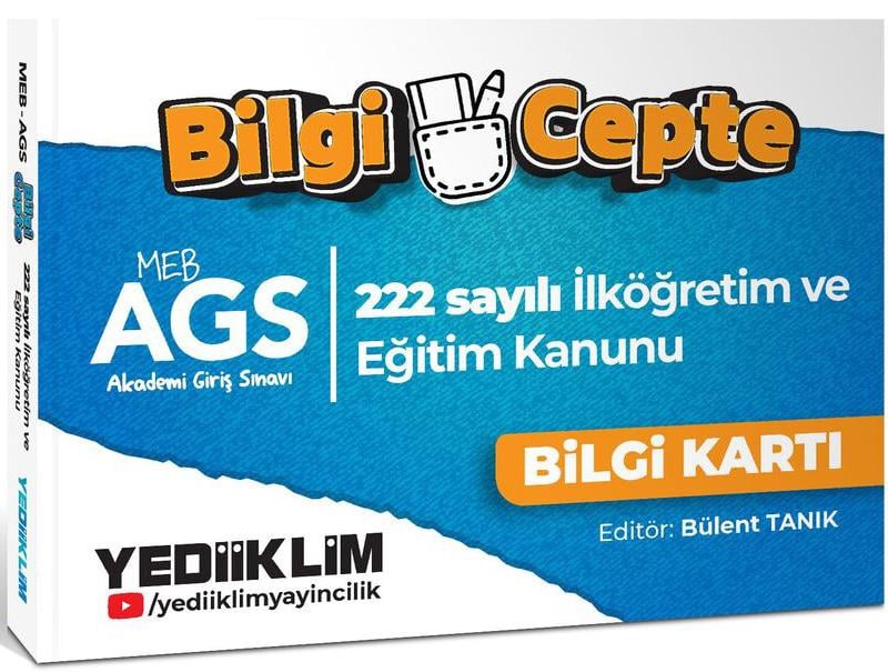 Yediiklim 222 Sayılı İlköğretim ve Eğitim Kanunu Bilgi Kartı Soru-Cevap