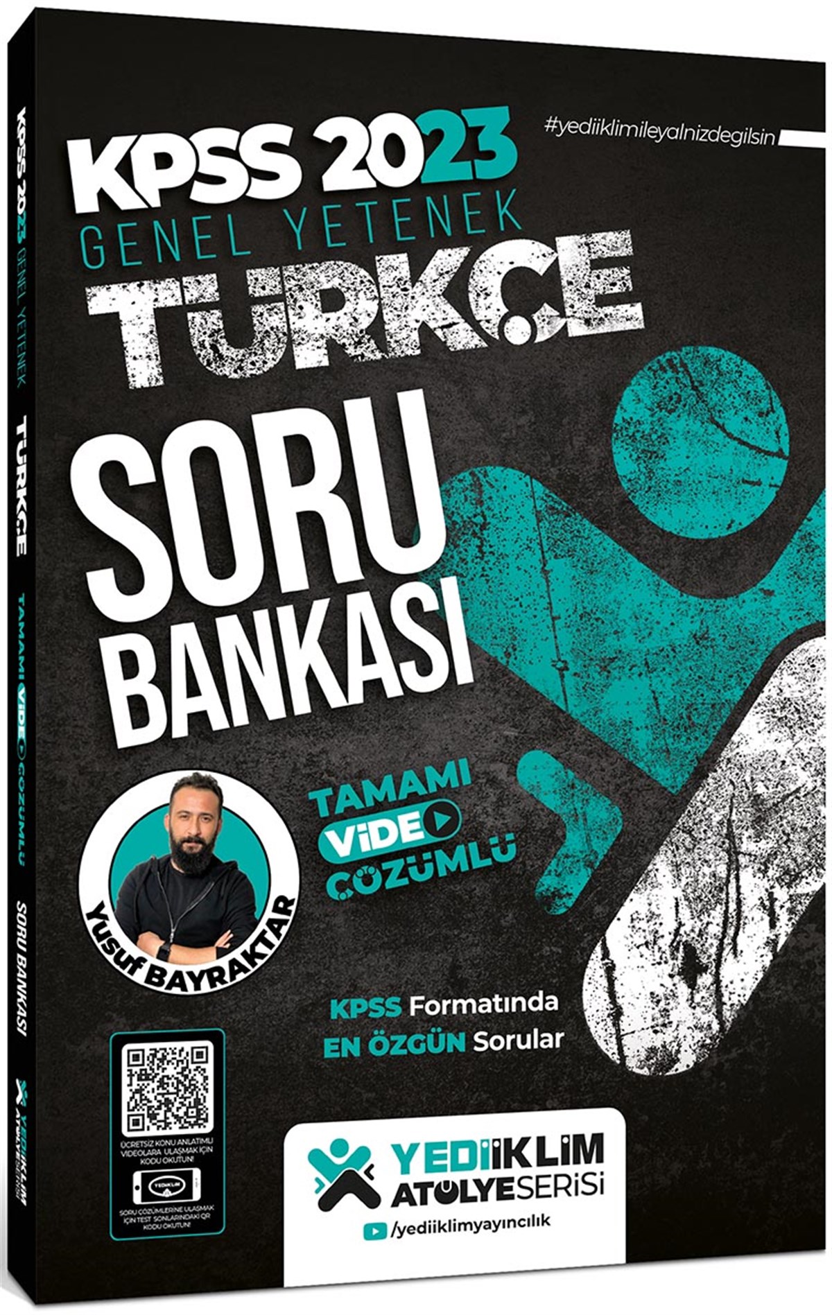 Yediiklim Yayınları 2023 KPSS Atölye Serisi Türkçe Tamamı Video Çözümlü Soru Bankası