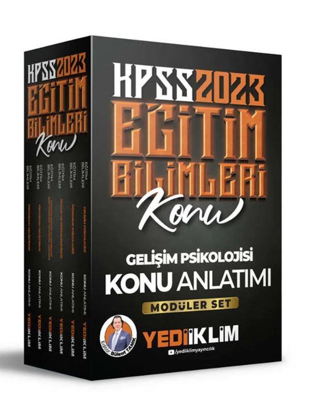 Yediiklim Yayınları 2023 KPSS Eğitim Bilimleri Konu Anlatımlı Modüler Set