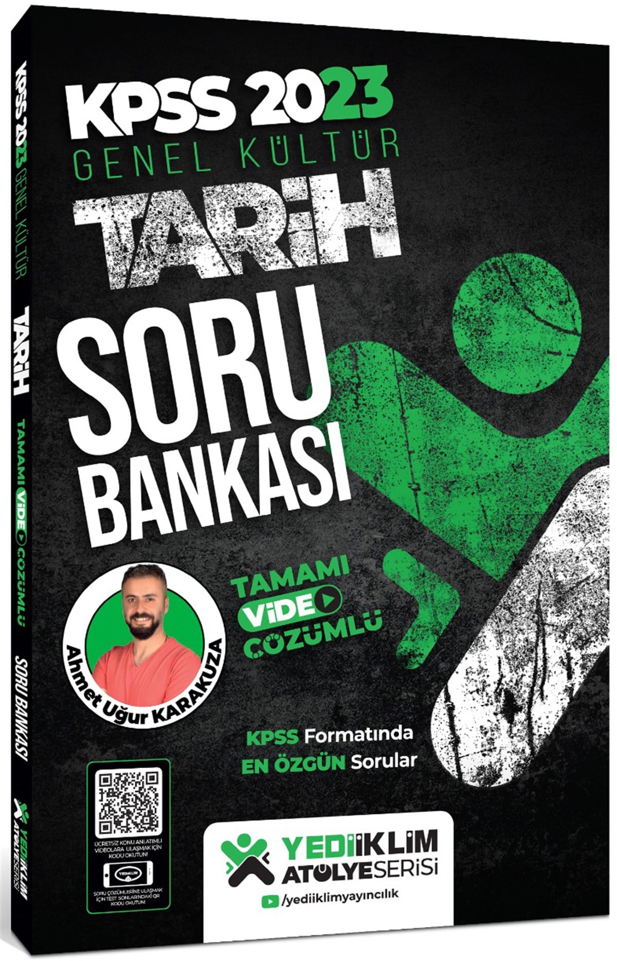 Yediiklim Yayınları 2023 KPSS Genel Kültür Atölye Serisi Tarih Tamamı Video Çözümlü Soru Bankası