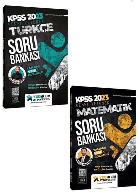 Yediiklim Yayınları 2023 Kpss Gy Atölye Serisi Tamamı Video Çözümlü Soru Bankası Seti 2 Kitap