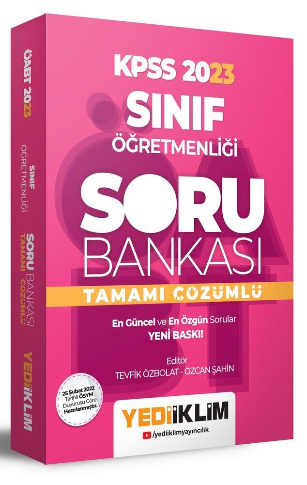Yediiklim Yayınları 2023 ÖABT Sınıf Öğretmenliği Tamamı Çözümlü Soru Bankası