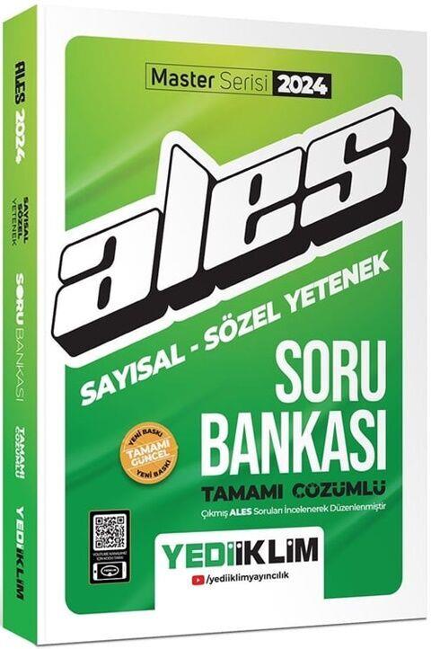 Yediiklim Yayınları 2024 Ales Sayısal Sözel Yetenek Soru Bankası
