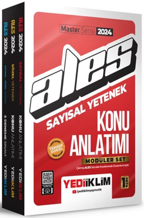 Yediiklim Yayınları 2024 Ales Sayısal Yetenek Konu Anlatımı Modüler Set