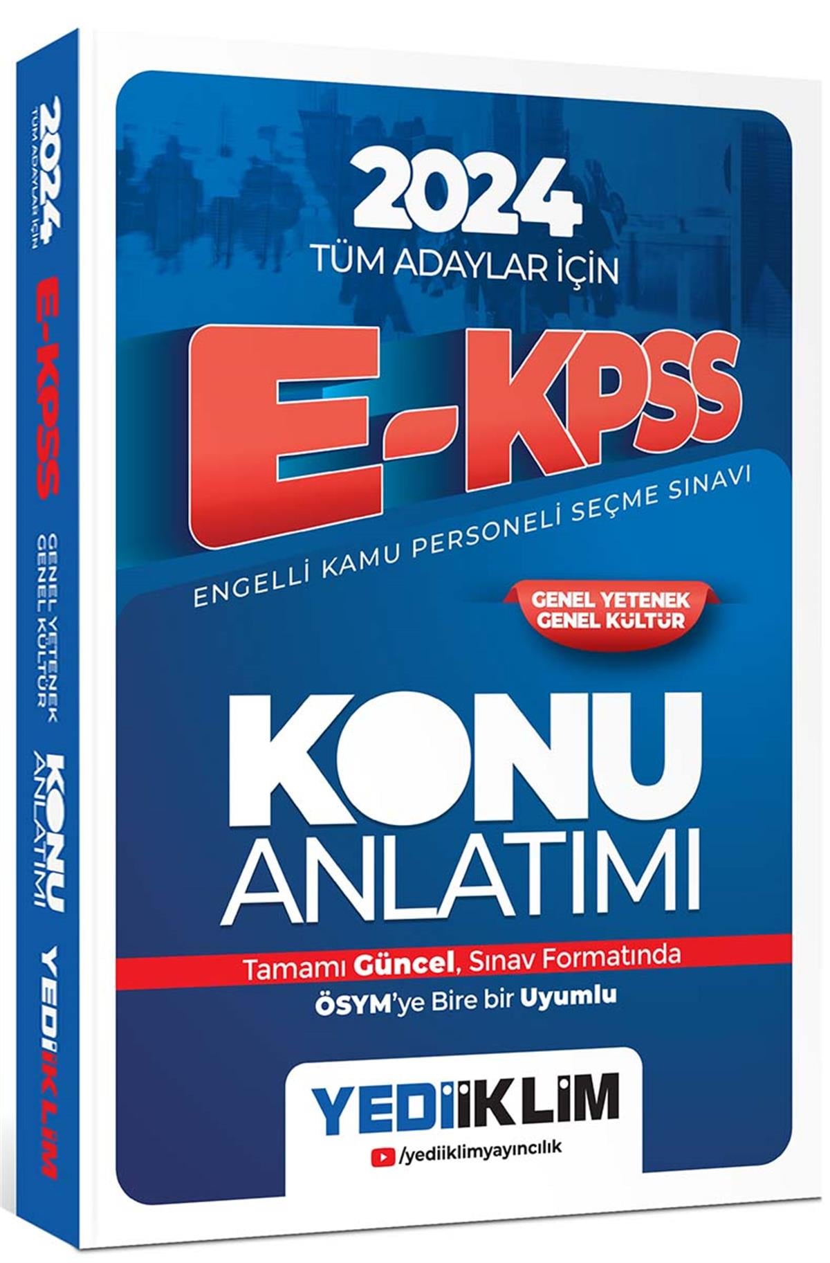 Yediiklim Yayınları 2024 EKPSS Tüm Adaylar İçin Konu Anlatımı