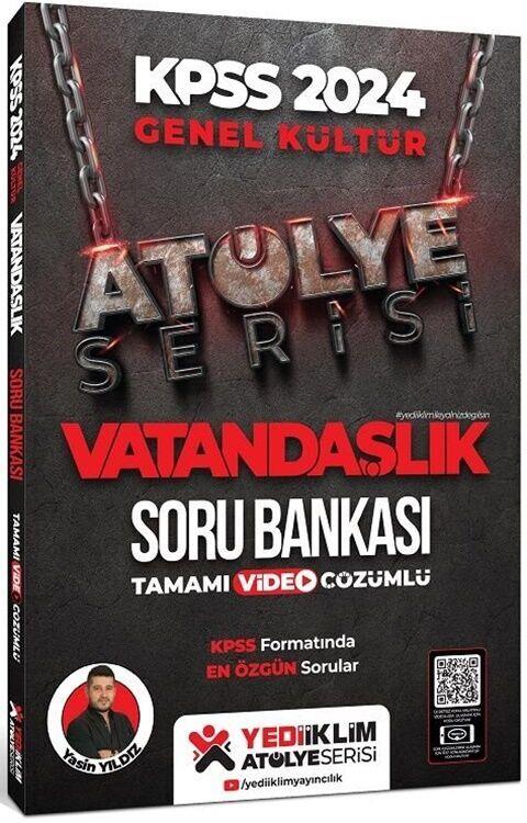 Yediiklim Yayınları 2024 KPSS Vatandaşlık Atölye Soru Bankası
