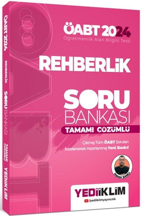 Yediiklim Yayınları 2024 ÖABT Rehberlik Tamamı Çözümlü Soru Bankası