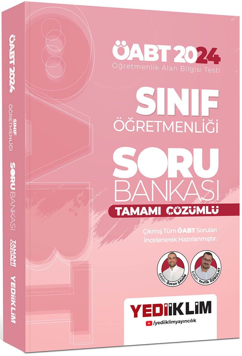 Yediiklim Yayınları 2024 ÖABT Sınıf Öğretmenliği Tamamı Çözümlü Soru Bankası