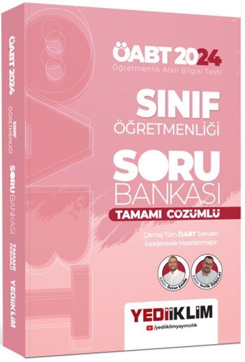 Yediiklim Yayınları 2024 ÖABT Sınıf Öğretmenliği Tamamı Çözümlü Soru Bankası