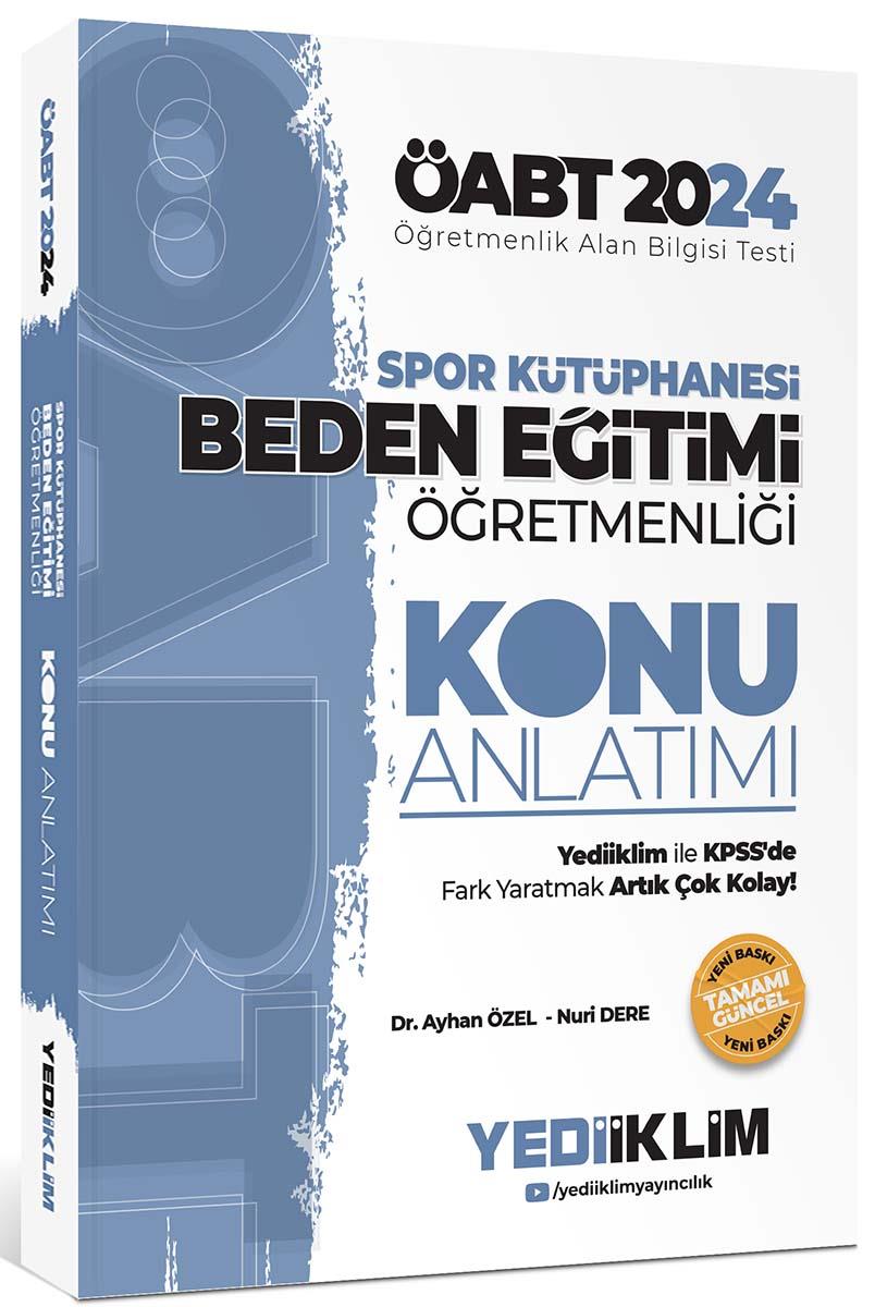 Yediiklim Yayınları 2024 ÖABT Spor Kütüphanesi Beden Eğitimi Öğretmenliği Konu Anlatımı