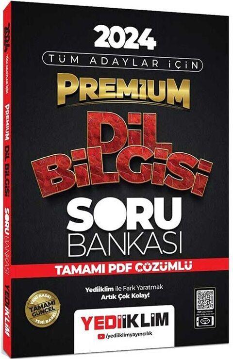 Yediiklim Yayınları 2024 Premium Dil Bilgisi Tamamı Pdf Çözümlü Soru Bankası