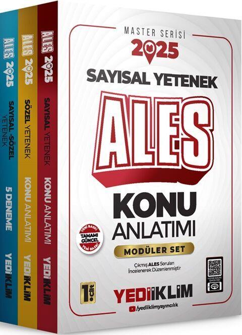 Yediiklim Yayınları 2025 ALES Modüler Set