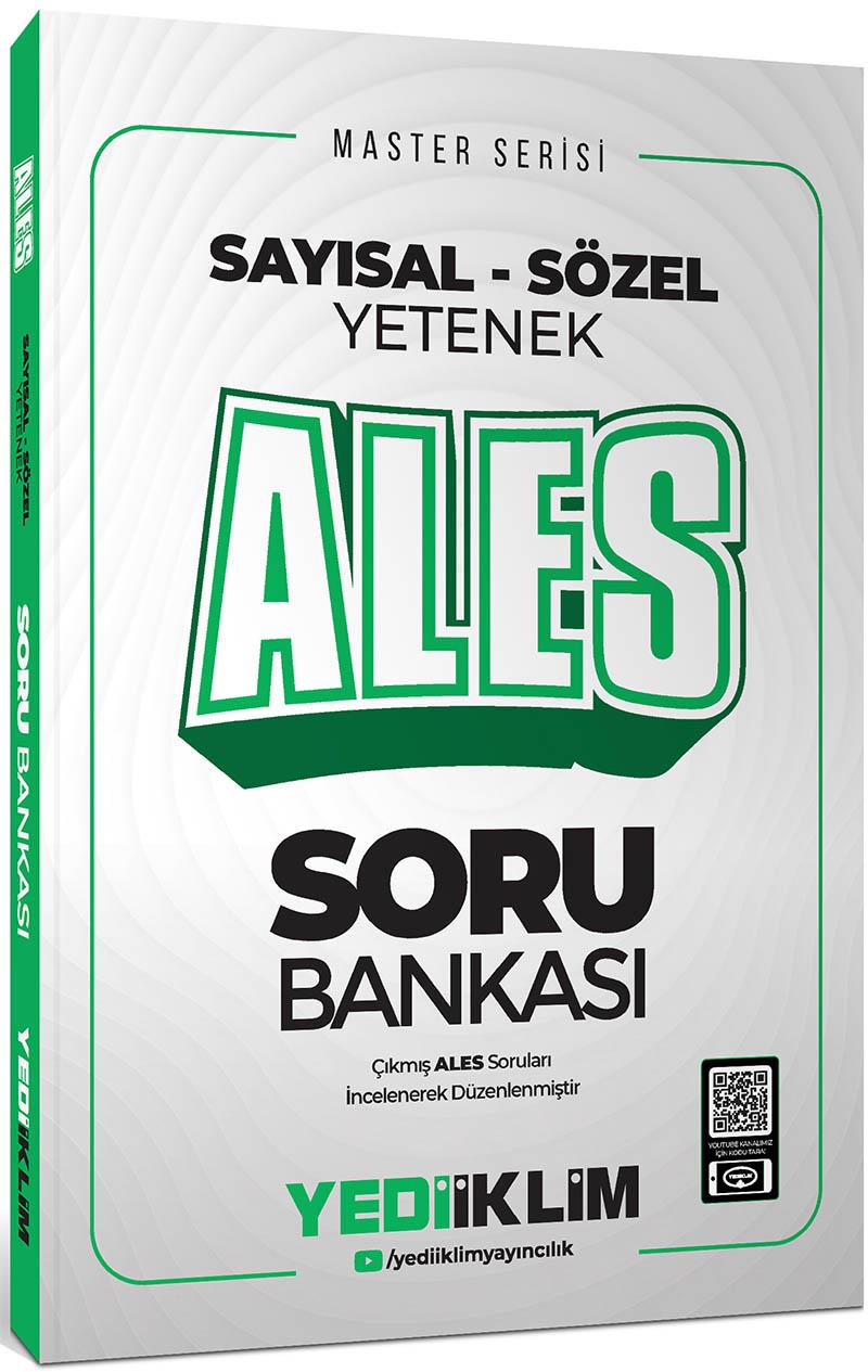 Yediiklim Yayınları 2025 ALES Sayısal Sözel Yetenek Soru Bankası