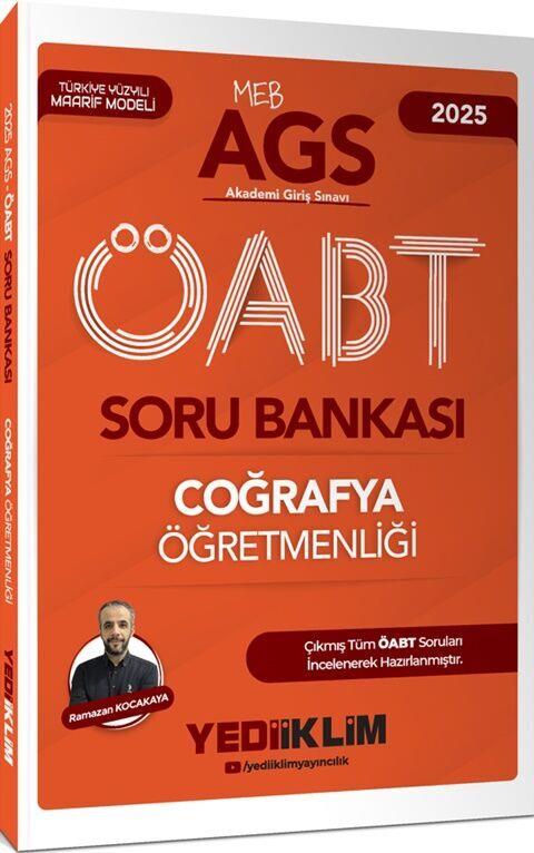 Yediiklim Yayınları 2025 MEB AGS ÖABT Coğrafya Öğretmenliği Soru Bankası