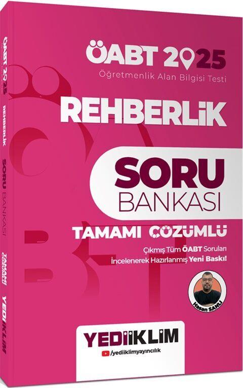 Yediiklim Yayınları 2025 ÖABT Rehberlik Tamamı Çözümlü Soru Bankası
