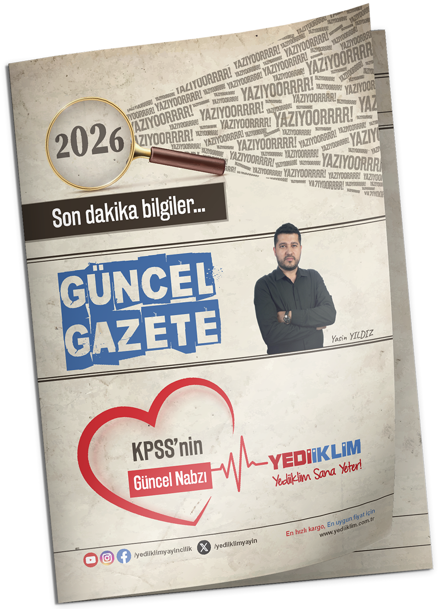 Yediiklim Yayınları 2026 Son Dakika Bilgiler Güncel Gazete Yasin Yıldız