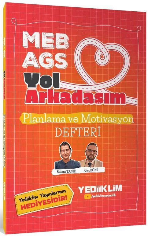 Yediiklim Yayınları HEDİYE MEB AGS Yol Arkadaşım Planlama ve Motivasyon Defteri
