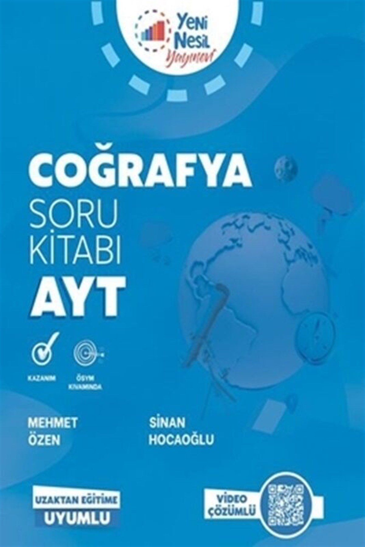 Yeni Nesil Yayınları AYT Coğrafya Soru Kitabı