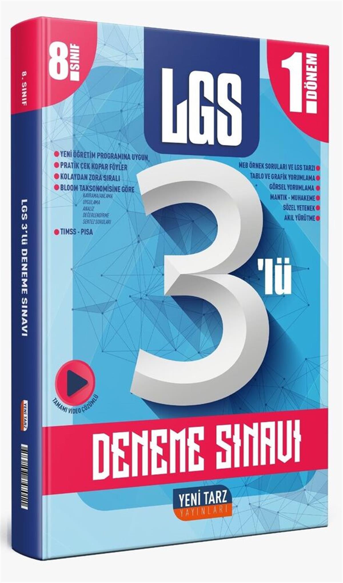 Yeni Tarz 8. Sınıf LGS 3 lü Deneme