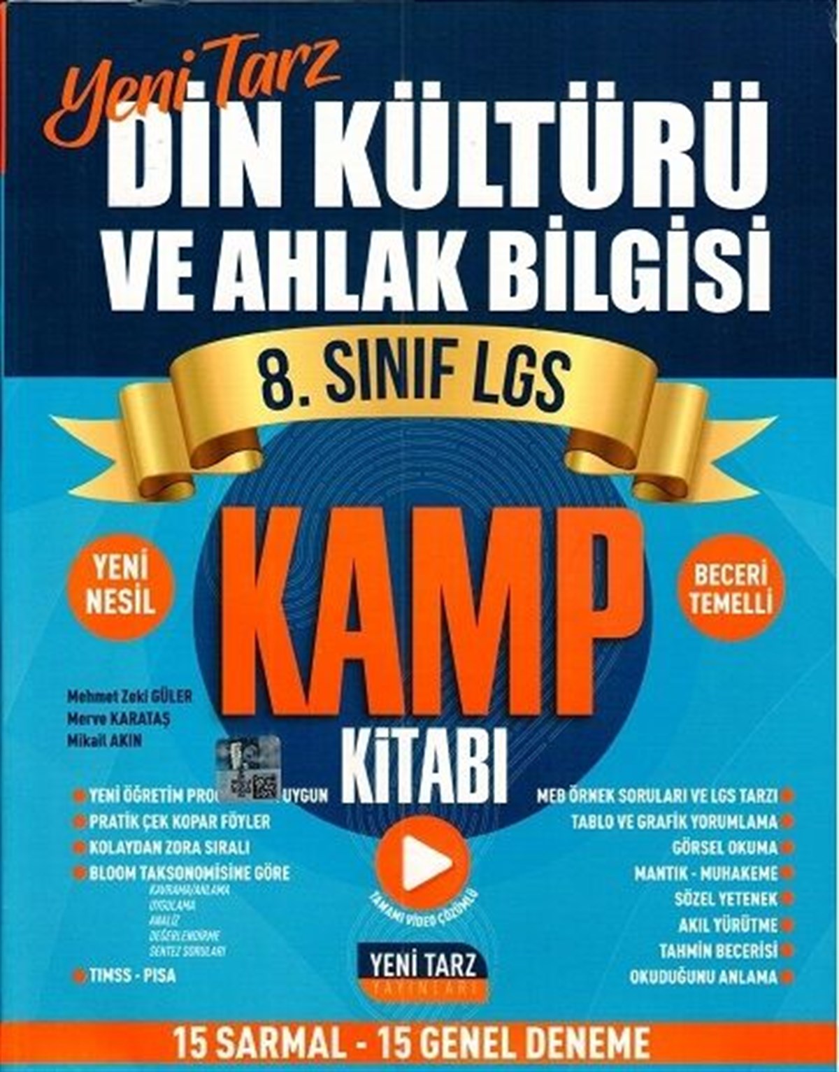 Yeni Tarz 8. Sınıf LGS Din Kültürü ve Ahlak Bilgisi Kamp Kitabı