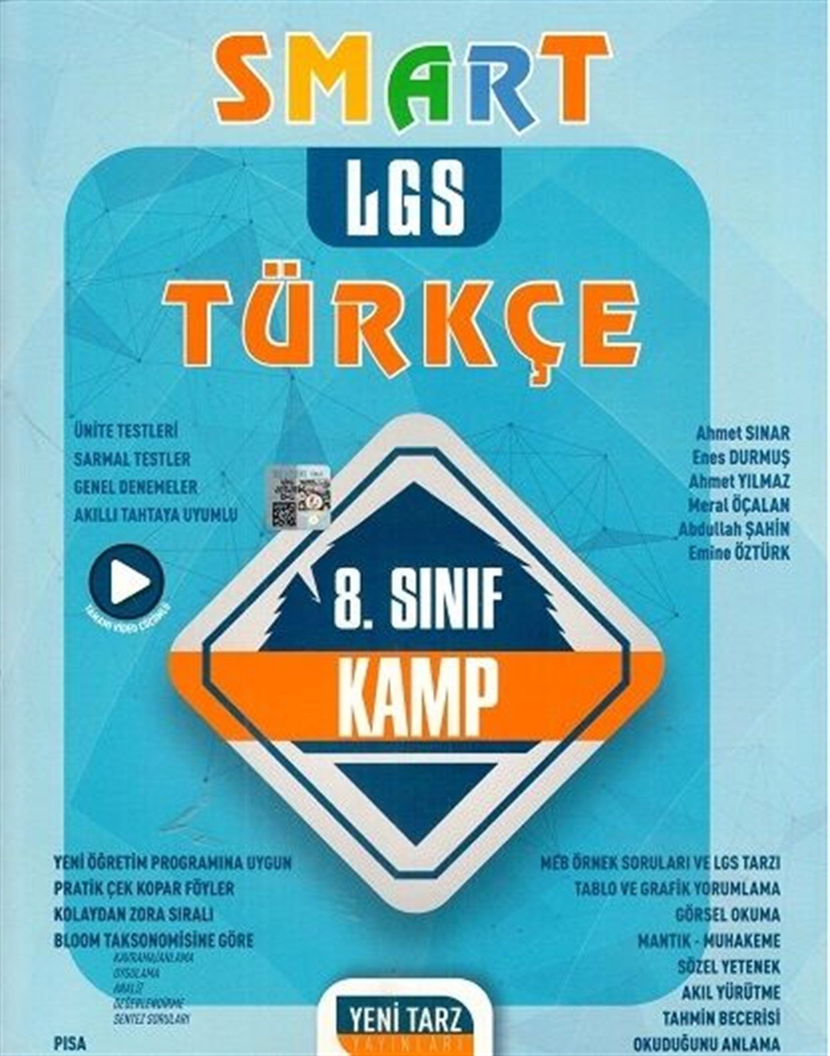 Yeni Tarz Yayınları 8. Sınıf LGS Türkçe Smart Kamp