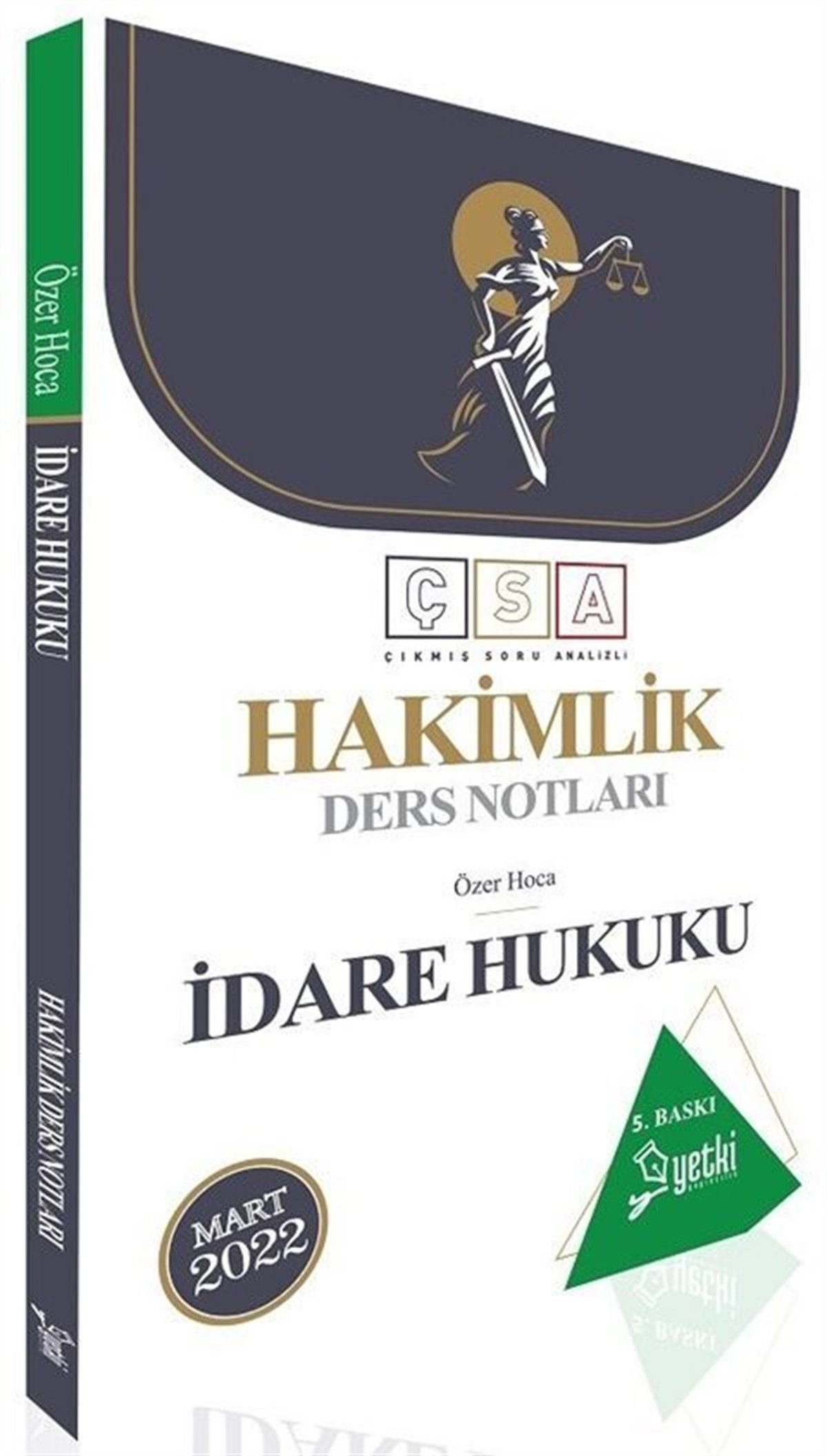 Yetki Yayınları 2022 Hakimlik İdare Hukuku Ders Notları 5. Baskı