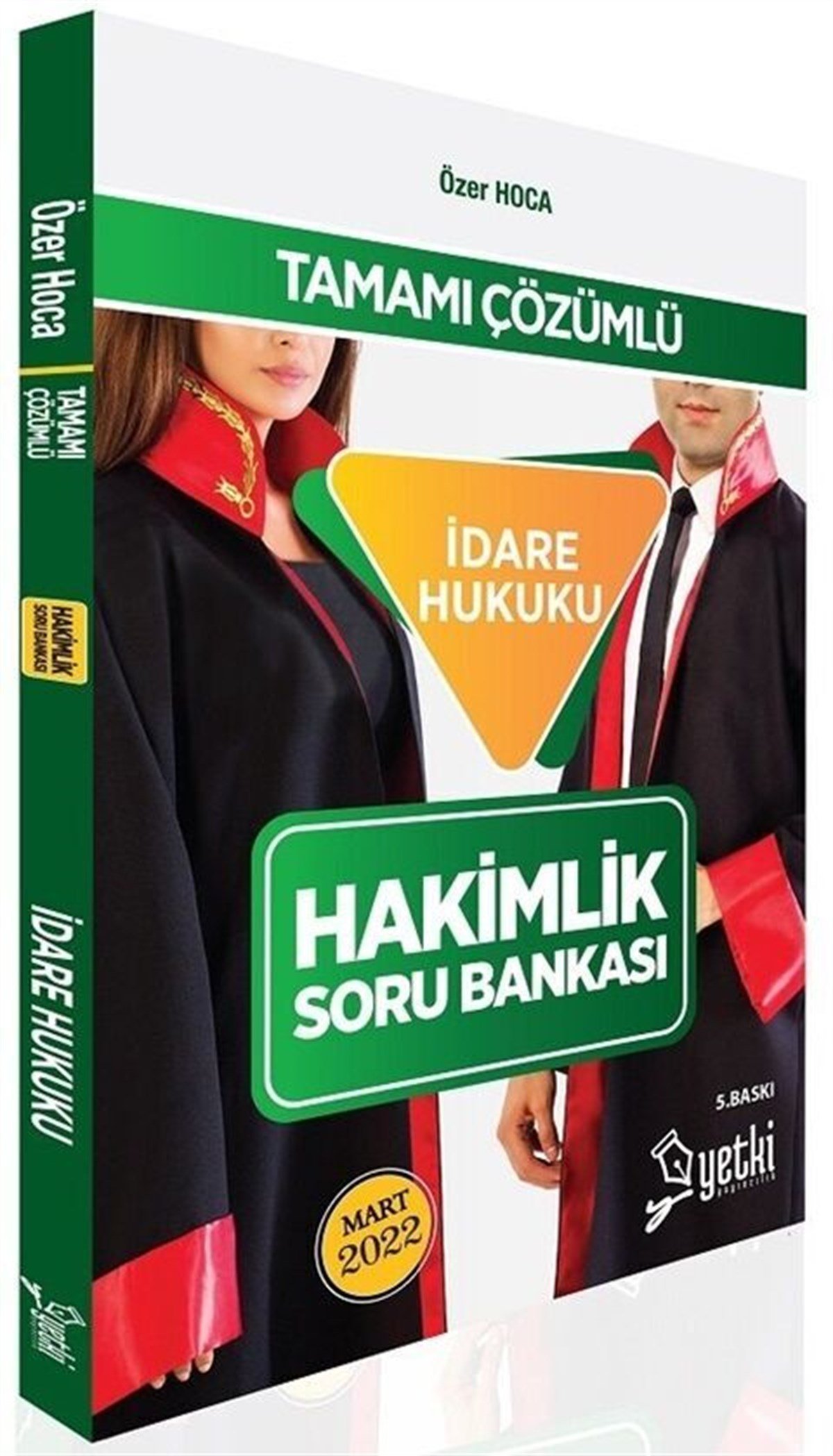Yetki Yayınları 2022 Hakimlik İdare Hukuku Soru Bankası 5. Baskı