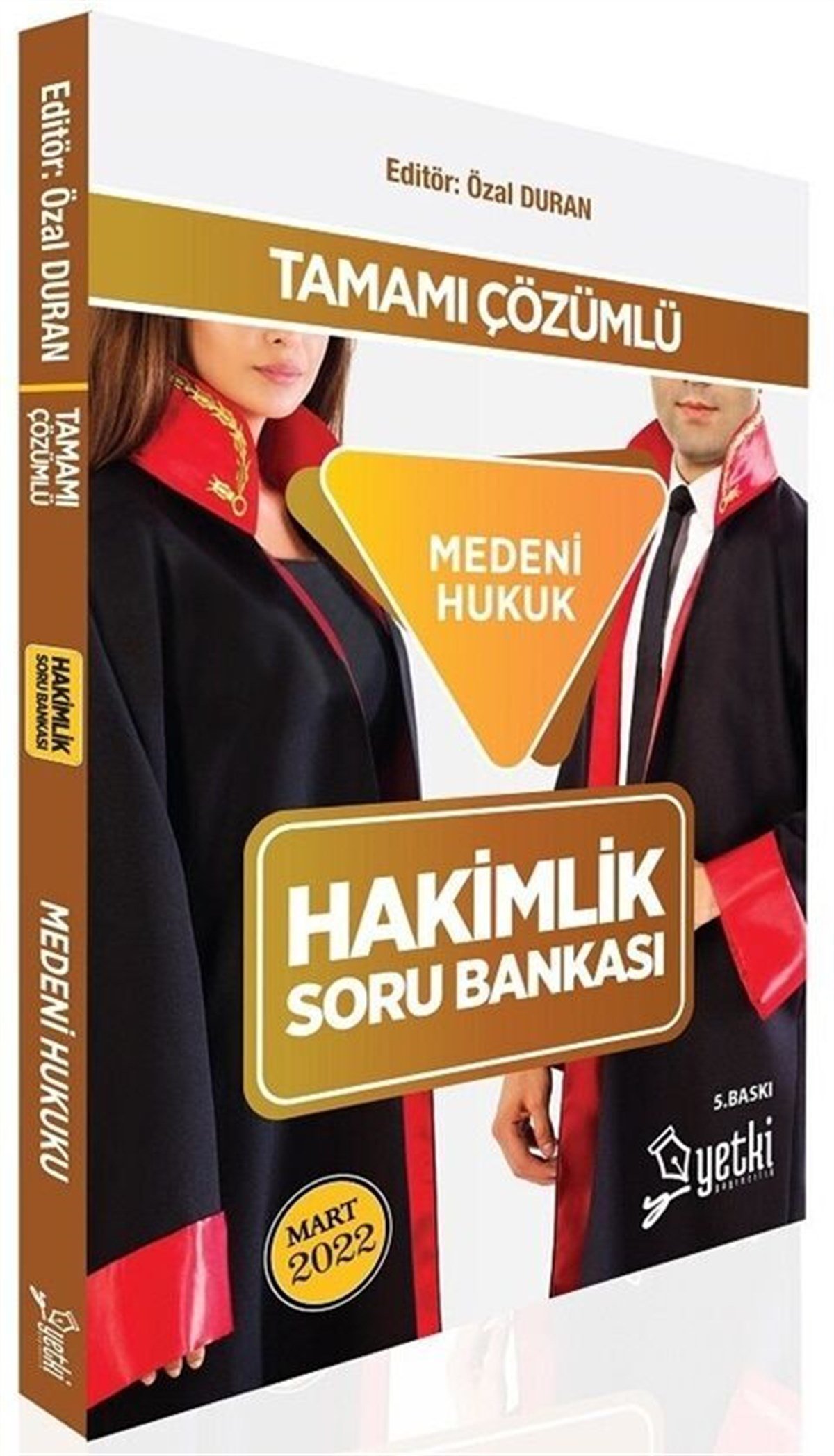 Yetki Yayınları 2022 Hakimlik Medeni Hukuk Soru Bankası 5. Baskı