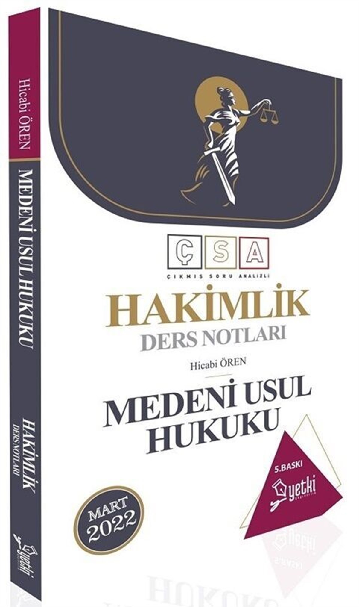 Yetki Yayınları 2022 Hakimlik Medeni Usul Hukuku Ders Notları 5. Baskı
